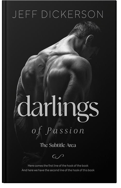 Front view of Premade Erotica Book Cover - Cod Gray