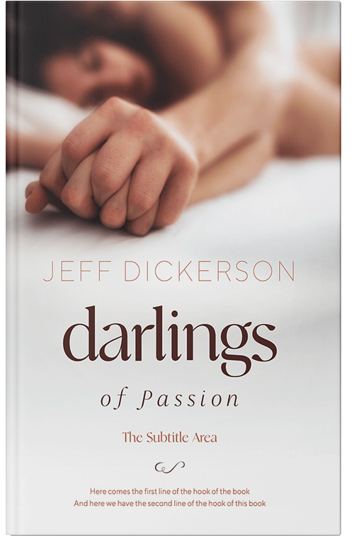 Front view of Premade Erotica Book Cover - Pearl Bush