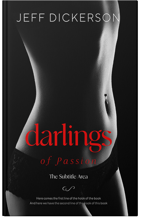 Front view of Premade Erotica Book Cover - Quicksand