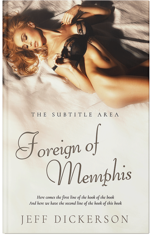 Front view of Eclipse #11274 - Premade Erotica Book Cover