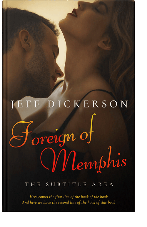 Front view of El Paso #11279 - Premade Erotica Book Cover