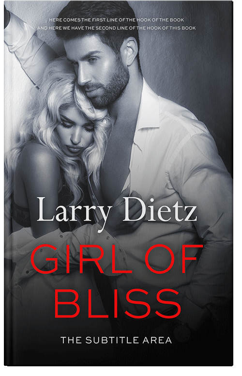 Front view of Premade Erotica Book Cover - Shark