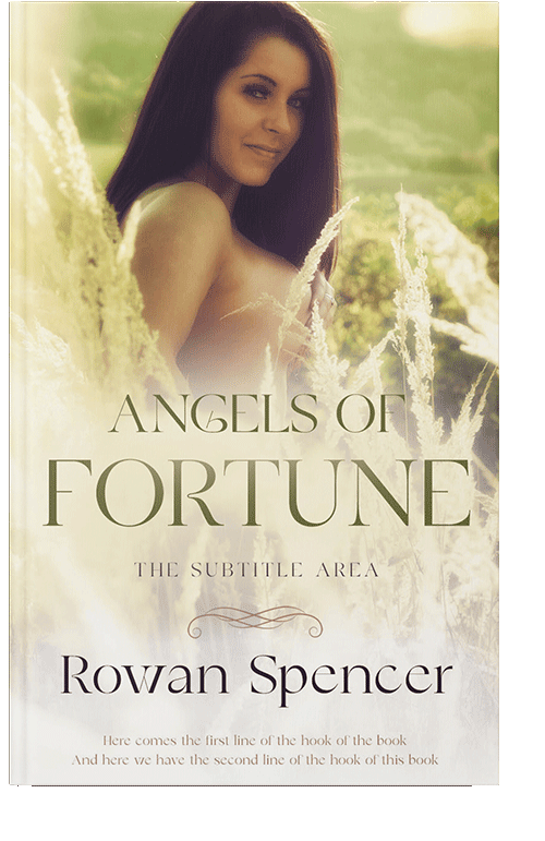 Front view of Janna #11319 - Premade Erotica Book Cover