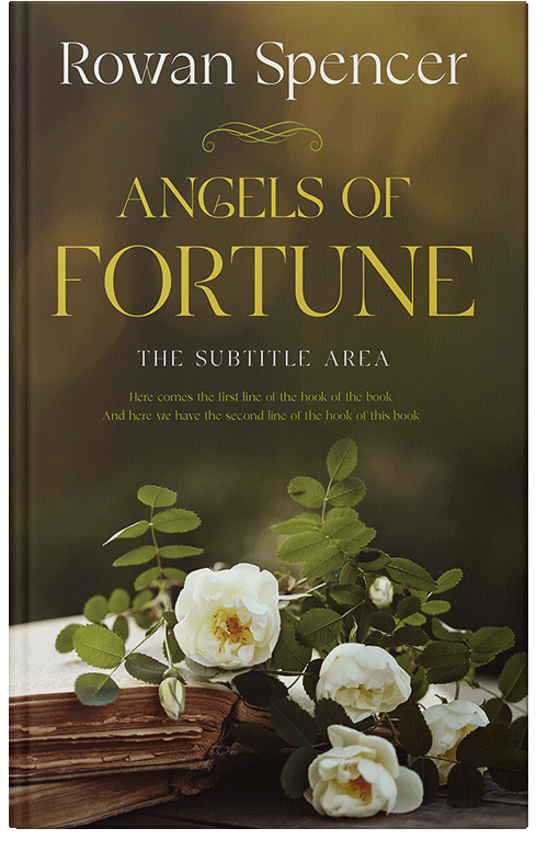 Front view of Premade Romance Book Cover - Woodrush