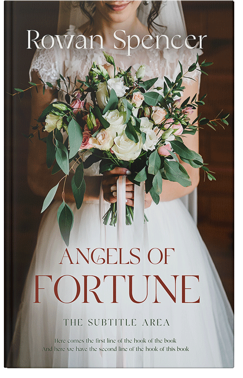 Front view of Timberwolf #11326 - Premade Romance Book Cover