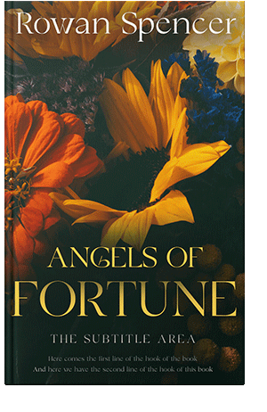 Pre Made Book Cover Ochre