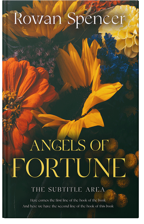 Front view of Premade Romance Book Cover - Ochre