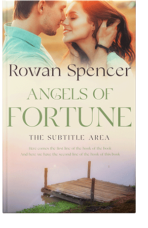 Pre Made Book Cover White Rock