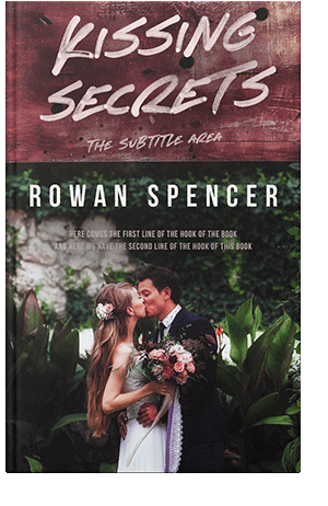 Pre Made Book Cover Cocoa Brown