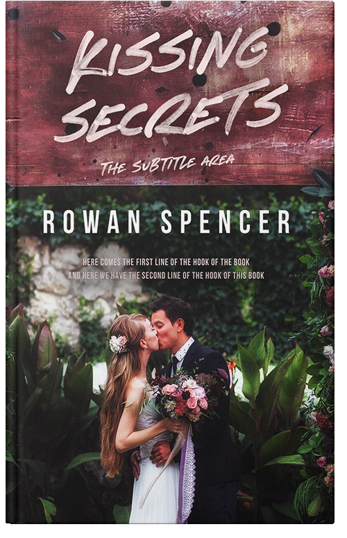 Front view of Cocoa Brown #11339 - Premade Romance Book Cover