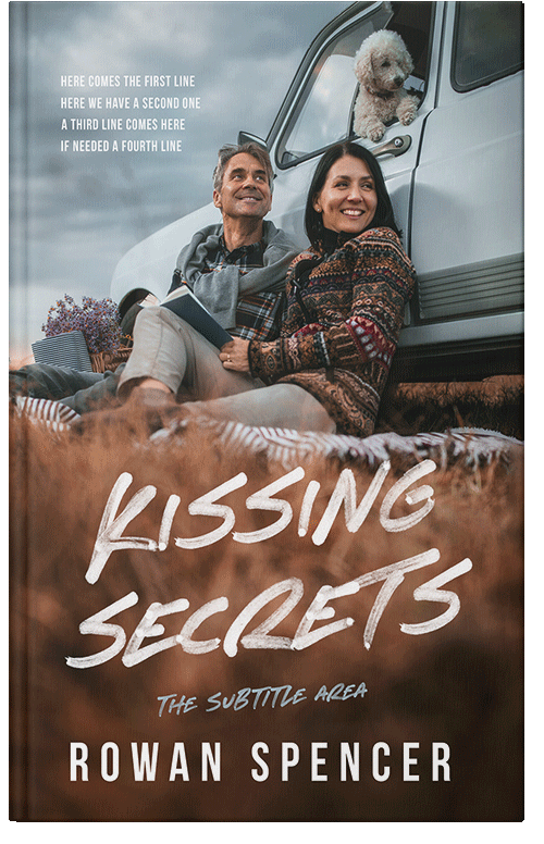 Front view of Premade Romance Book Cover - Roman Coffee