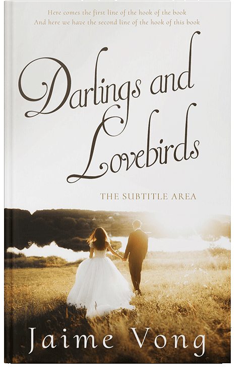 Front view of Black Marlin #11345 - Premade Romance Book Cover