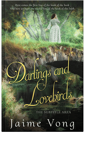 Pre Made Book Cover Log Cabin