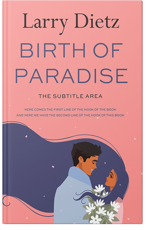 Front view of Premade Romance Book Cover - Wewak