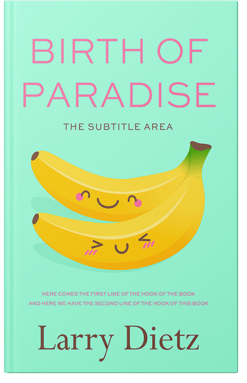 Front view of Aquamarine #11361 - Premade Romance Book Cover