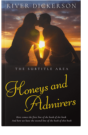 Pre Made Book Cover Cocoa Brown