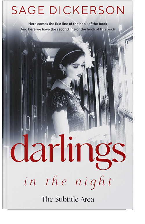 Front view of Iron #11377 - Premade Romance Book Cover