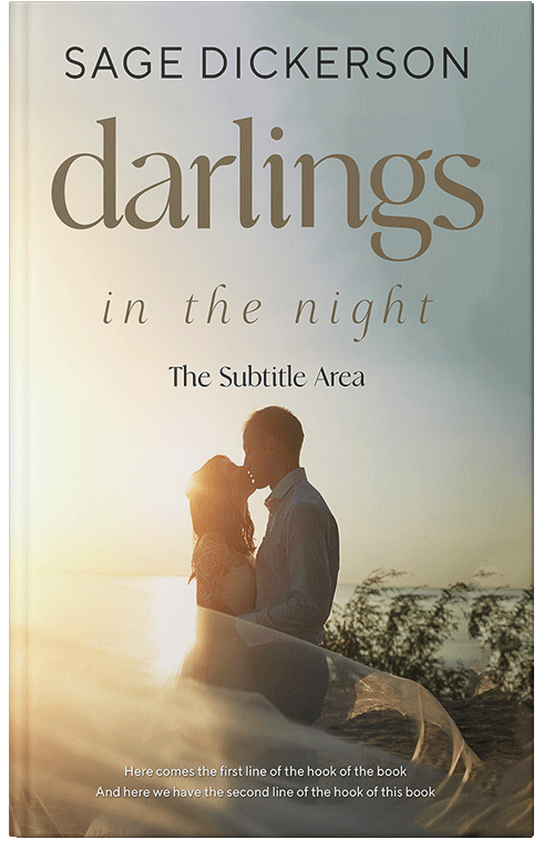 Front view of Premade Romance Book Cover - Sisal