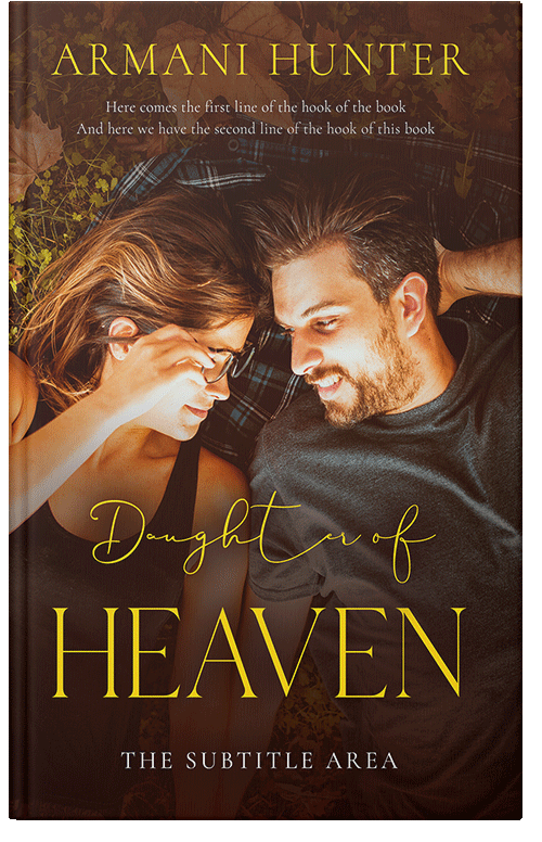 Front view of Premade Romance Book Cover - Sambuca