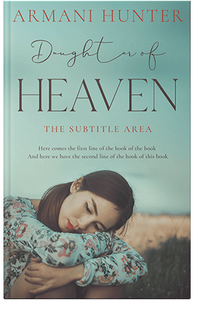 Pre Made Book Cover Shadow Green