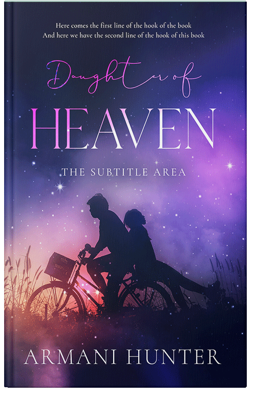 Front view of Premade Romance Book Cover - Viola