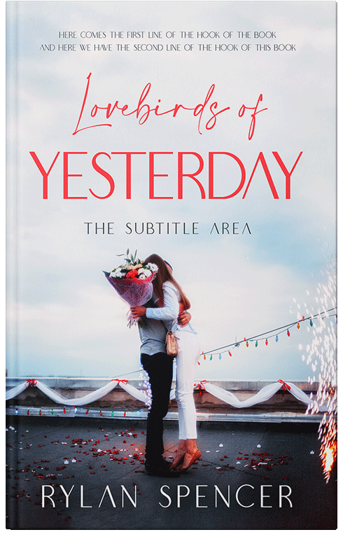 Front view of Charade #11403 - Premade Romance Book Cover