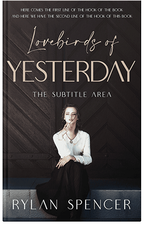 Pre Made Book Cover Cocoa Brown