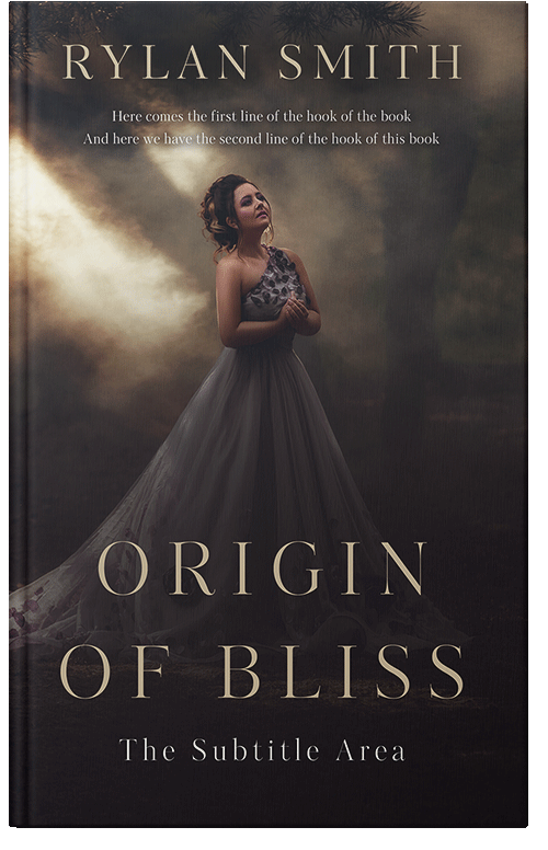 Front view of Thunder #11421 - Premade Romance Book Cover