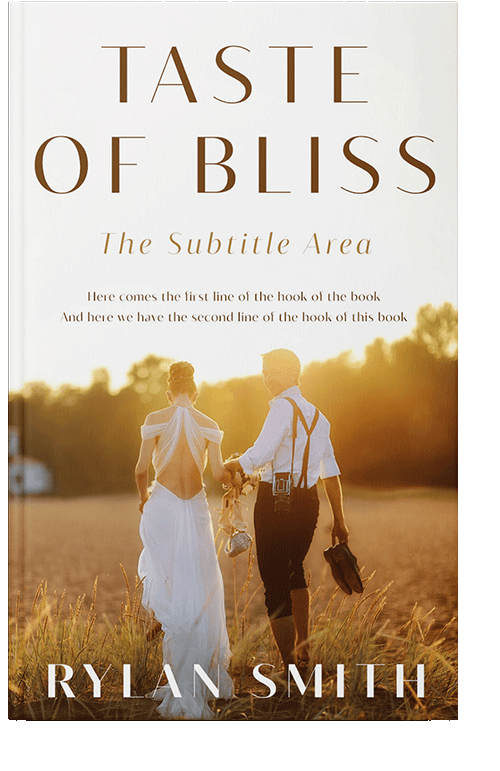 Front view of Cararra #11422 - Premade Romance Book Cover