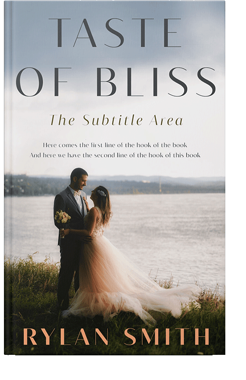 Front view of Rangoon Green #11424 - Premade Romance Book Cover