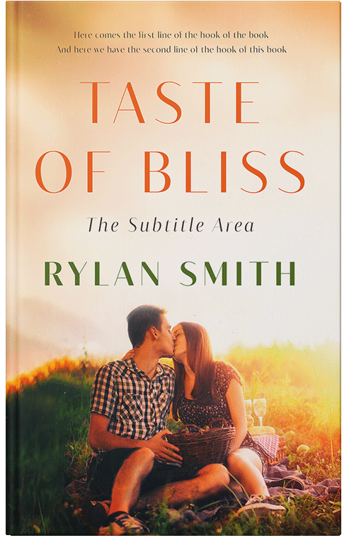 Front view of Premade Romance Book Cover - Rangitoto