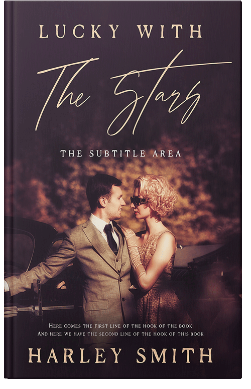 Front view of Premade Romance Book Cover - Gondola