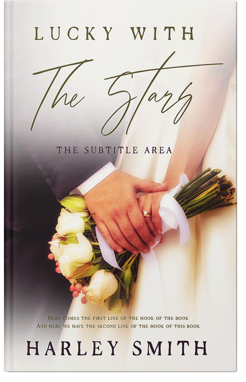 Front view of Woody Brown #11439 - Premade Romance Book Cover