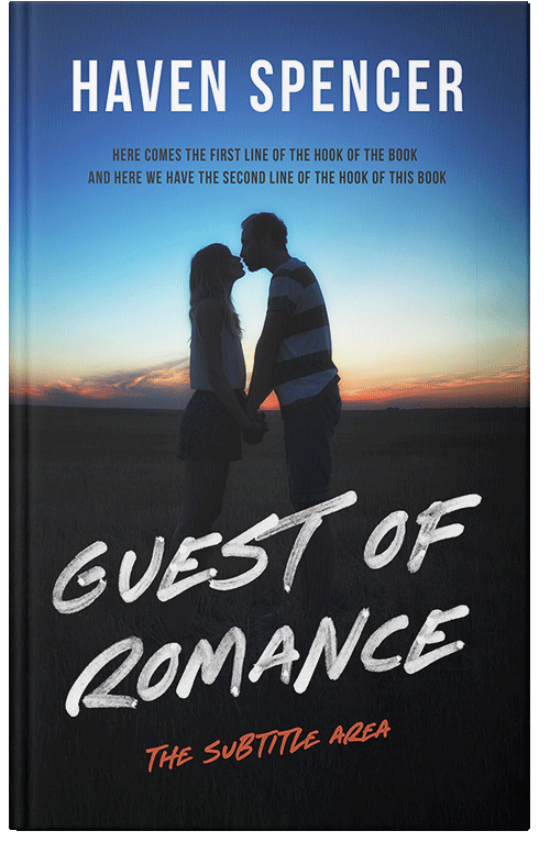 Front view of Pumice #11443 - Premade Romance Book Cover