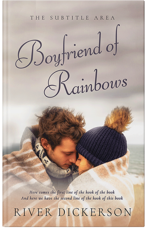 Front view of Premade Romance Book Cover - Wafer