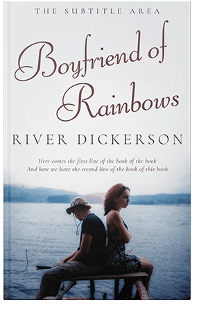 Pre Made Book Cover Bright Gray