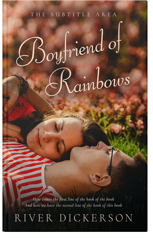 Front view of Premade Romance Book Cover - Nutmeg
