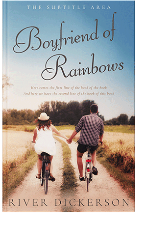 Pre Made Book Cover Wafer