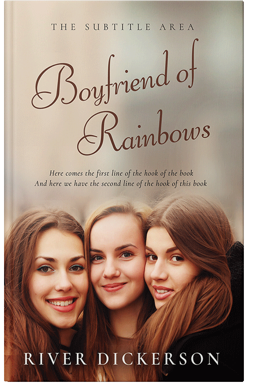 Front view of Vanilla #11461 - Premade Teen & Young Adult Book Cover