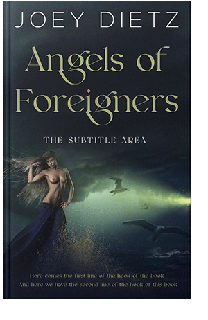 Pre Made Book Cover Mirage