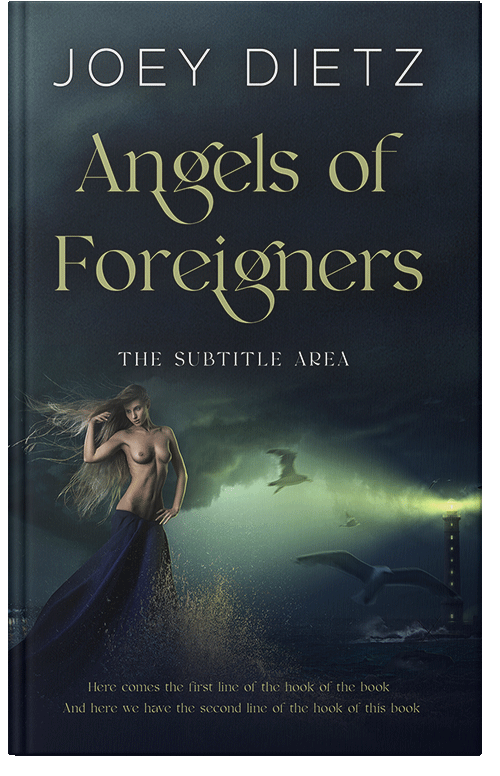 Front view of Mirage #11489 - Premade Erotica Book Cover