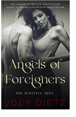 Pre Made Book Cover Ash