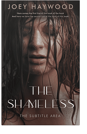 Pre Made Book Cover Cocoa Brown