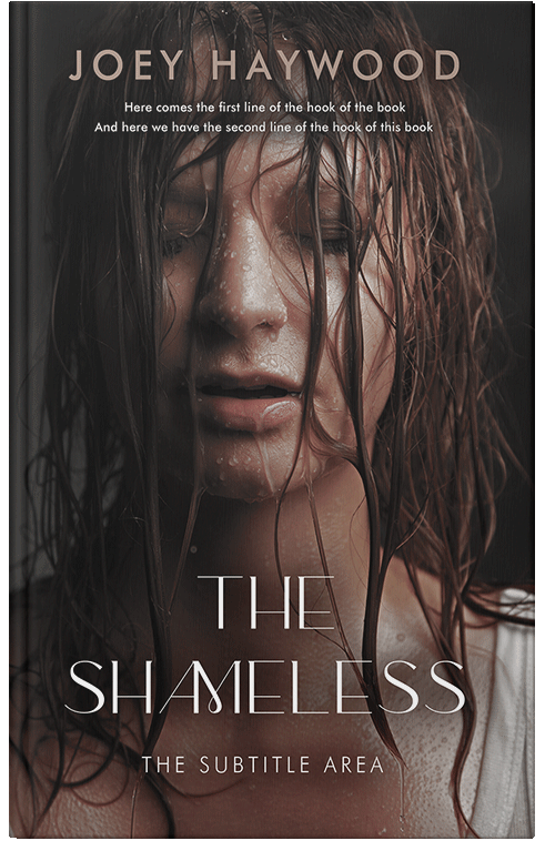 Front view of Cocoa Brown #11505 - Premade Erotica Book Cover