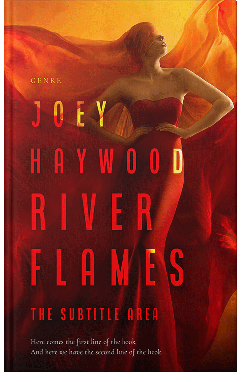 Front view of Rustic Red #11528 - Premade Erotica Book Cover