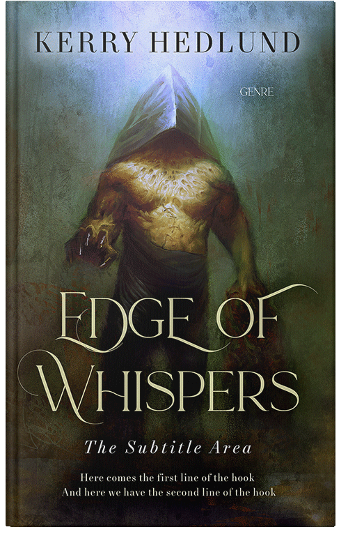 Front view of Rangitoto #11534 - Premade Fantasy Book Cover