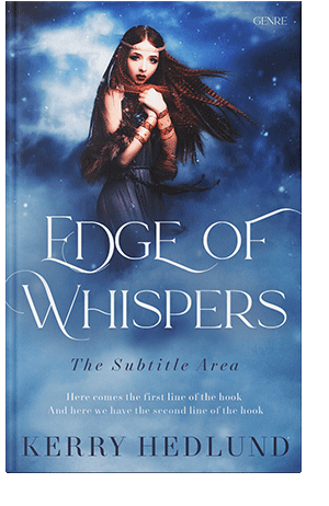 Pre Made Book Cover Steel Blue