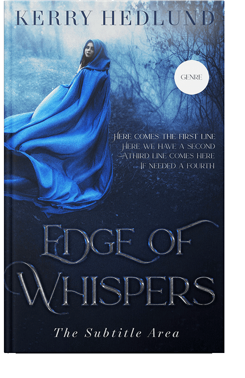 Front view of Firefly #11537 - Premade Fantasy Book Cover