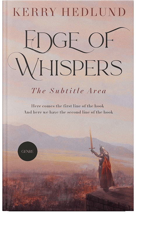 Front view of Clam Shell #11543 - Premade Fantasy Book Cover