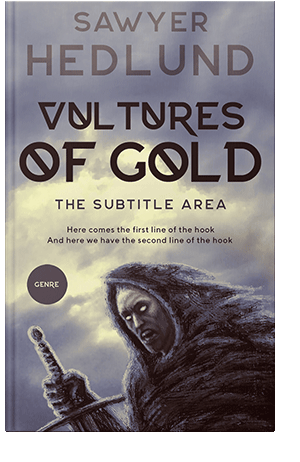 Pre Made Book Cover Mountain Mist